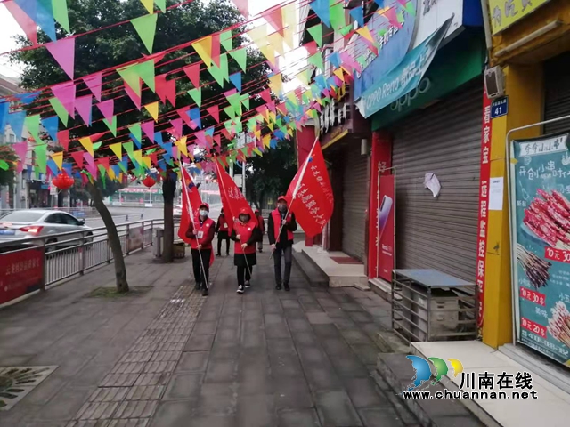 瀘縣云龍鎮(zhèn)：志愿服務(wù)隊發(fā)揮疫情防控“正能量”