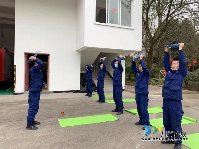瀘州消防救援支隊舉全力做好疫情防控工作(圖19)