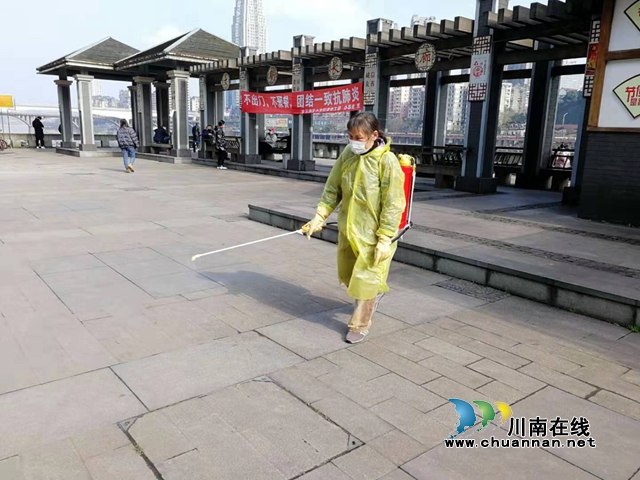 抗疫前線 龍馬潭區(qū)小市巾幗很得勁(圖1)