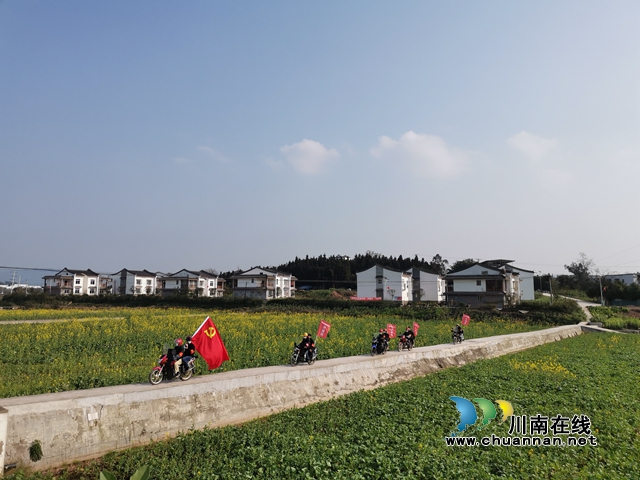 保安全 瀘縣譚壩油菜花海閉園謝客(圖3)
