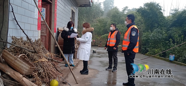 龍馬潭區(qū)特興街道羅沙村：干群團(tuán)結(jié)一致，全民防控疫情(圖1)