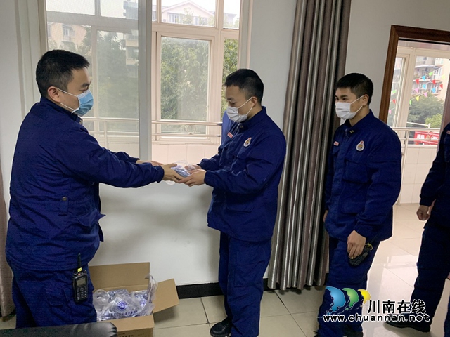 龍馬潭消防主動作為堅決打贏疫情防控阻擊戰(zhàn)(圖3)
