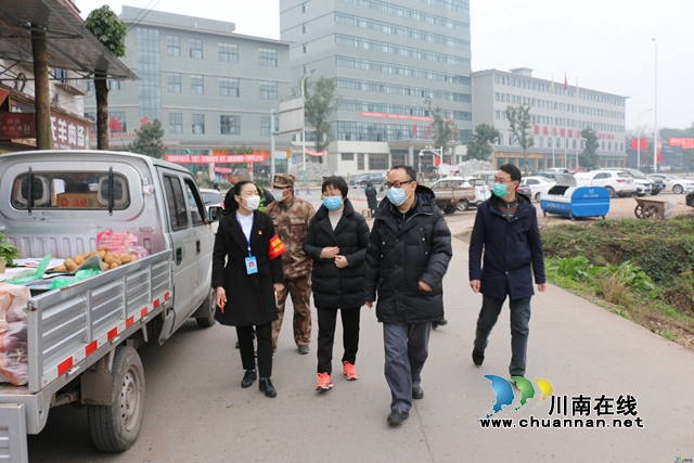 瀘州市基層防控工作組到瀘縣潮河鎮(zhèn)督導疫情防控工作(圖4)