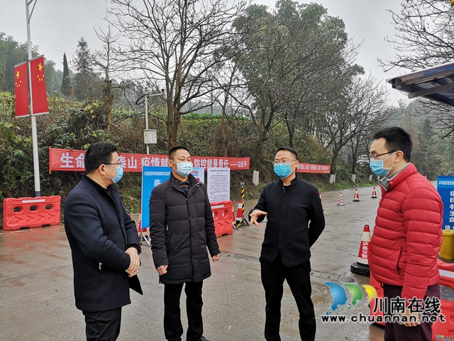 才下雪域高原就上防疫一線！瀘縣援藏干部當(dāng)好疫情防控的“守門員”