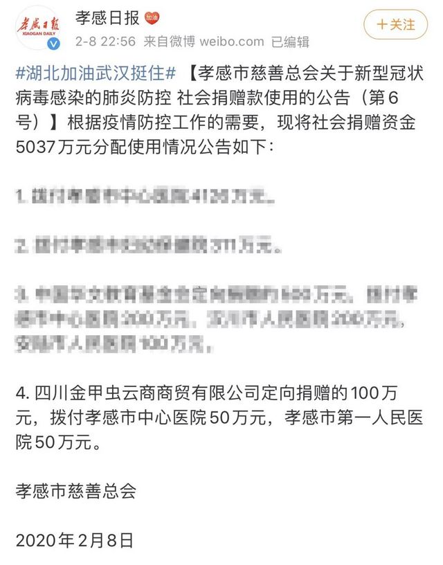 同心戰(zhàn)疫！瀘州金甲蟲100萬元善款和捐贈物資已到位！(圖3)