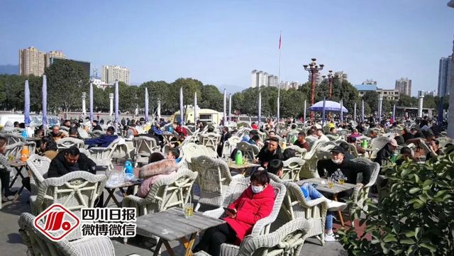 人山人海？市民摘口罩喝壩壩茶！廣元發(fā)布緊急公告