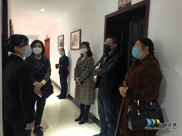敘永縣人民法院蒞臨江寧法庭參觀、交流(圖4)