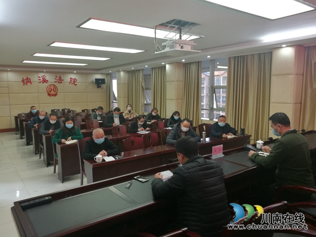 納溪區(qū)法院召開2020年第一季度審判質效工作推進會(圖4)