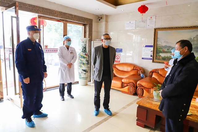 瀘州消防聯(lián)合多部門對疫情防控重點單位開展消防安全指導務(wù)指導(圖5)