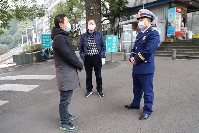 瀘州消防聯(lián)合多部門對疫情防控重點單位開展消防安全指導務(wù)指導(圖7)