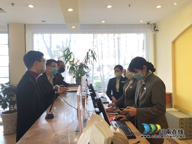 龍馬潭區(qū)小市街道：“地毯式”檢查助力賓館旅店復(fù)工營業(yè)
