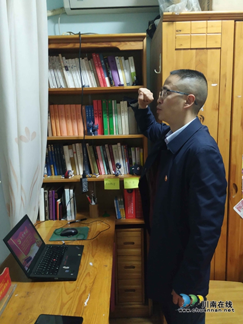 龍馬潭區(qū)教育和體育系統(tǒng)：黨員教育不松懈  線上線下兩手抓(圖2)