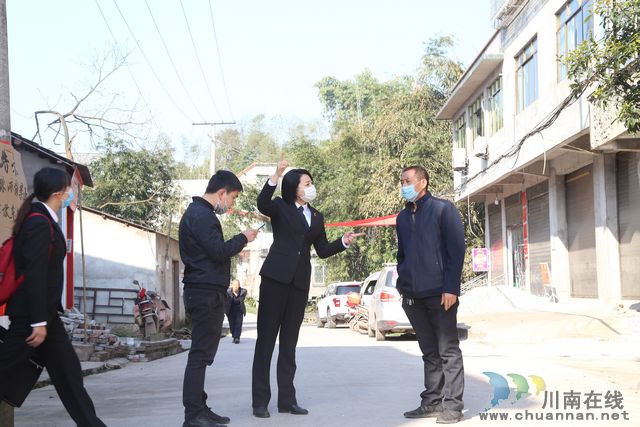納溪法院實地勘察人身損害賠償糾紛(圖2)