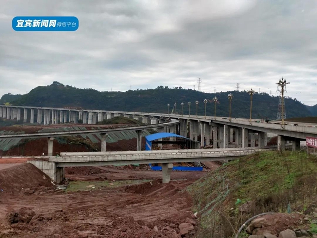 好消息！宜賓這座大橋下月將通車！最快連接五糧液機場(圖5)