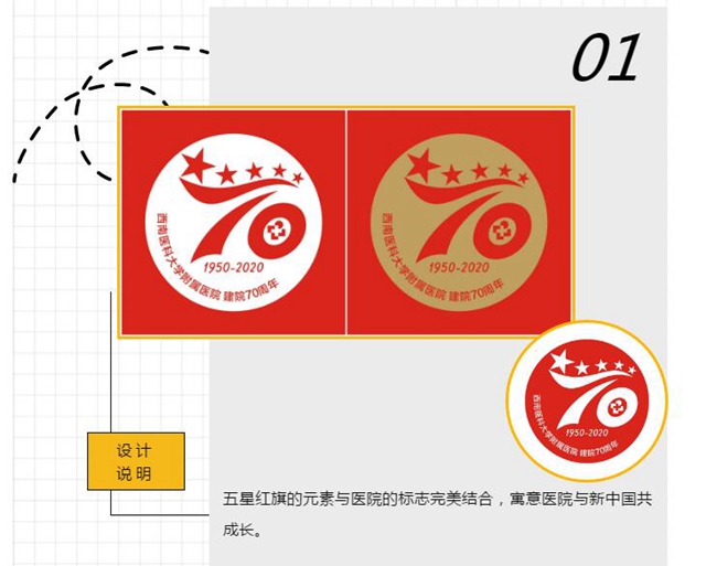 西南醫(yī)大附院70周年院慶logo，由你來定！