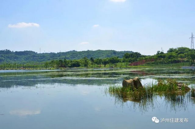 山水如畫！瀘州漁子溪生態(tài)公園下月驗收！(圖1)