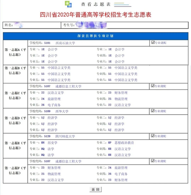 考生必看！志愿填報系統(tǒng)操作流程圖文解析(圖17)
