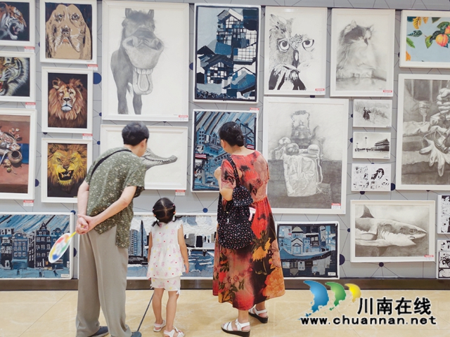 瀘州：藝術(shù)畫展“花式”來襲，開學(xué)季要你“好看”(圖6)