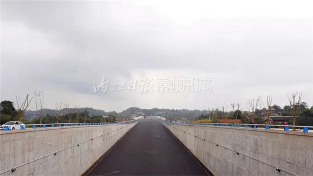 還有十多天，內(nèi)江城區(qū)又一座新大橋通車！(圖4)