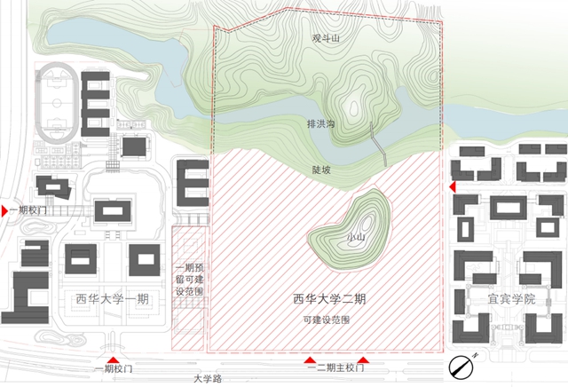 宜賓又一所大學(xué)規(guī)劃出爐(圖2)