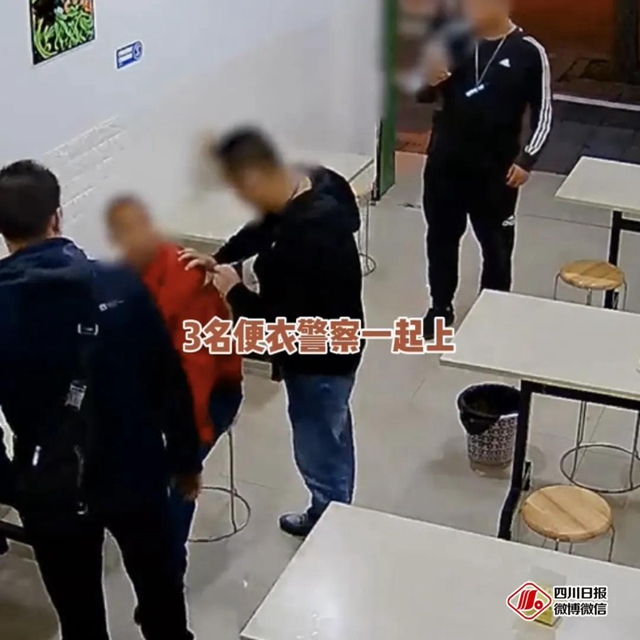 一碗內(nèi)江牛肉面，“幫助”內(nèi)江民警抓壞人(圖4)