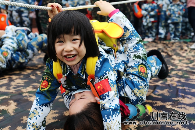 龍馬潭這個(gè)幼兒園的“軍事親子運(yùn)動(dòng)會(huì)”，真嗨！(圖5)