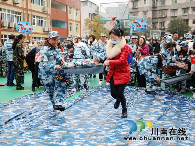 龍馬潭這個(gè)幼兒園的“軍事親子運(yùn)動(dòng)會(huì)”，真嗨！(圖9)