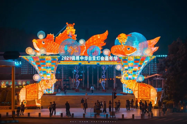 自貢彩燈點亮深圳！超多美圖，快來一睹！(圖28)