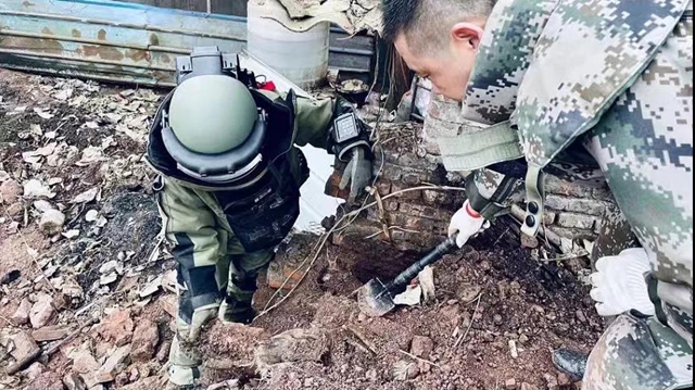 龍馬潭一工地挖出炸彈1000余枚！瀘州人也擁有“拆彈專家”(圖11)