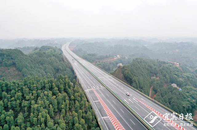 免費跑！成宜高速即將試通車！宜賓4條路線可上高速！這樣走……(圖3)