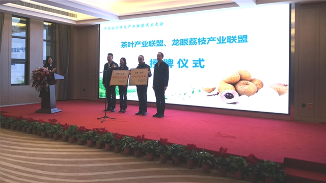 瀘州永川特色產(chǎn)業(yè)（茶葉、龍眼荔枝）聯(lián)盟成立(圖2)