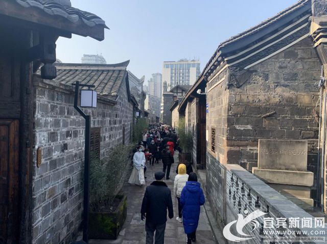 讓古街喚醒記憶！宜賓百年冠英街正式開放(圖2)