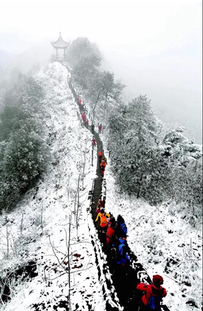 來方山，“雪”拼！(圖15)