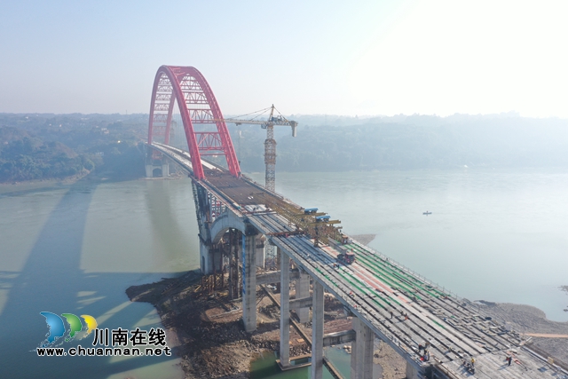 合江長江公路大橋主體全線貫通！(圖1)