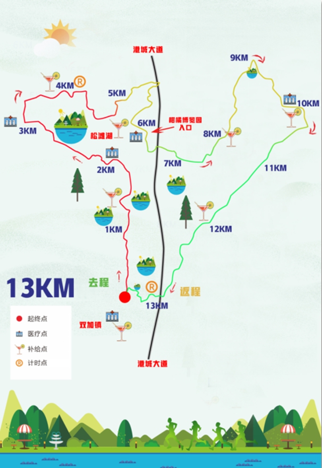 手慢無！龍馬潭松灘湖環(huán)湖馬拉松開始報名！(圖10)