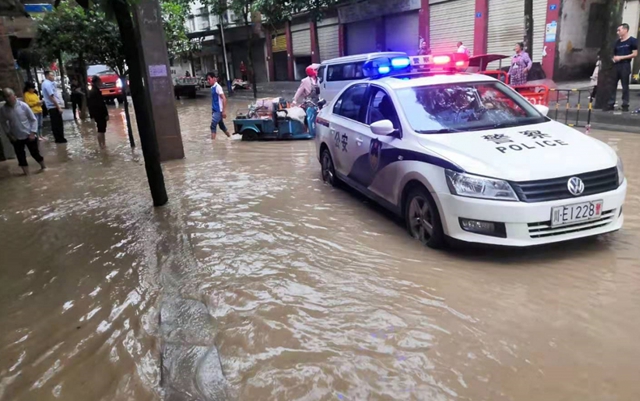 合江部分鄉(xiāng)鎮(zhèn)暴雨！先灘可看＂海＂……(圖6)