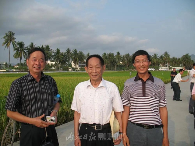 難忘的回憶！兩位內(nèi)江“水稻人”追憶袁隆平(圖2)