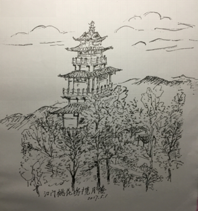劉盛源：瀘州縣區(qū)景點(diǎn)鋼筆速寫(xiě)(圖2)