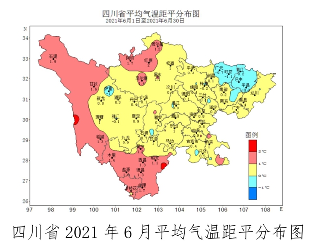 7月四川偏干熱，這些地方可能發(fā)生洪澇或高溫伏旱(圖1)