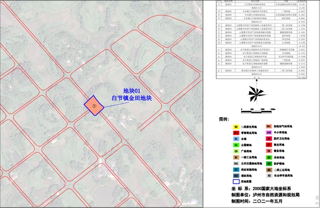 瀘州這幾個地方將征地，成片開發(fā)方案公示！具體位置就在……(圖7)