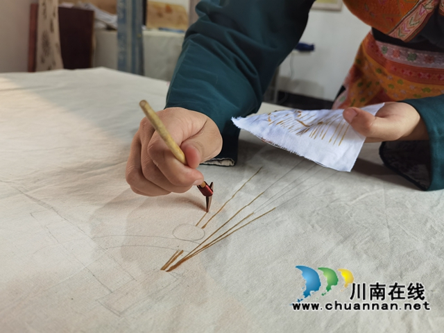 古藺：非遺蠟染工藝獻禮建黨百年(圖6)