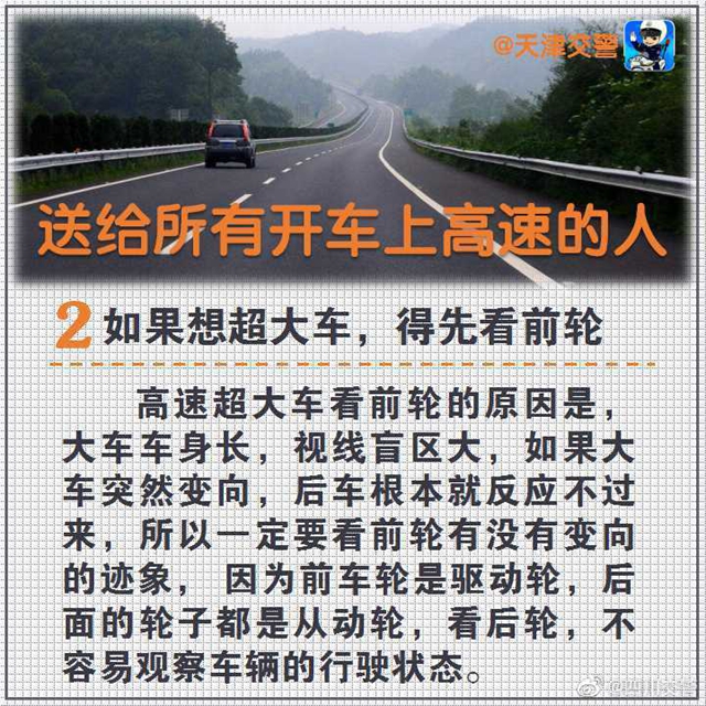 特別提示！送給所有開車上高速的人(圖2)