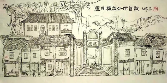 一組手繪，帶你夢(mèng)回瀘州老街！(圖10)