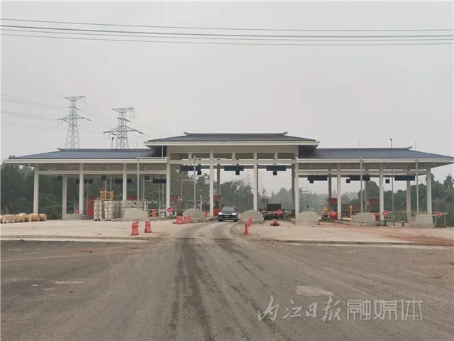 全城關(guān)注！內(nèi)江城市過(guò)境高速公路主體即將通車