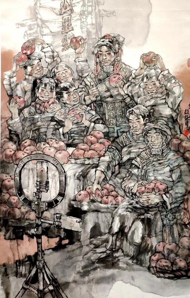 快來(lái)觀展！300幅藝術(shù)作品亮相瀘州，展川渝滇黔十市（區(qū)）輝煌成就(圖12)