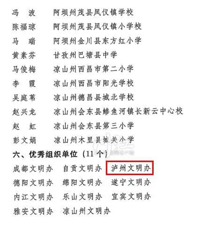 喜報！瀘州的他們獲評全省優(yōu)秀！(圖13)